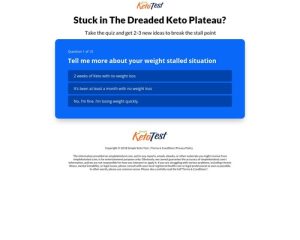 Read more about the article Stuck in The Dreaded Keto Plateau? | Simple Keto